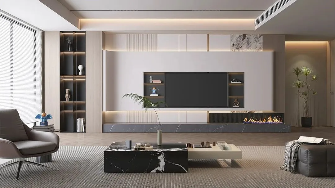 Contemporary living room interior by Home Studio Interiors